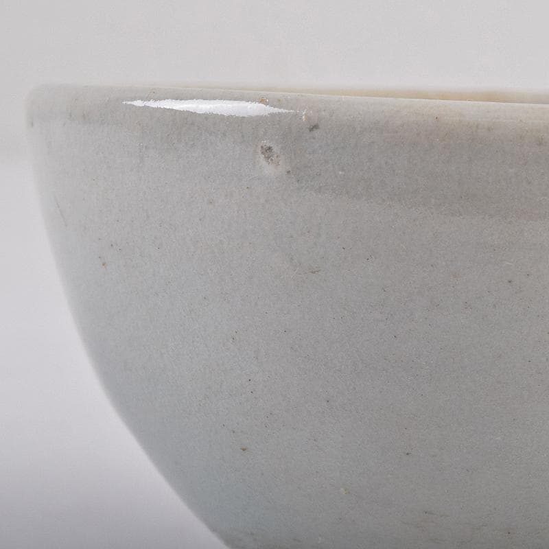 朝鮮美術　李朝　高麗白磁　染付　逸字文　盃　時代箱付　M　R8877