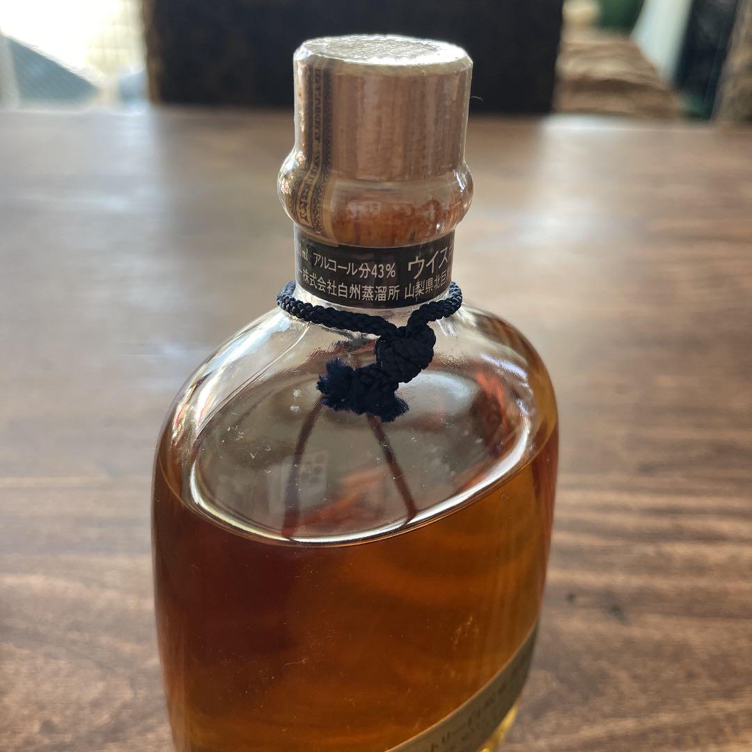 白州　逸品　非売品　古酒山梨県北多摩郡白洲醸造所