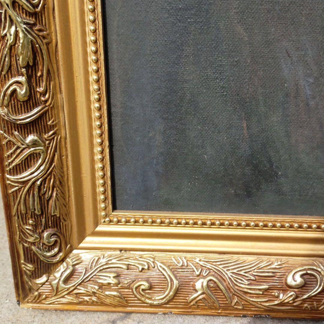 絵画・油絵・アンティーク・額絵