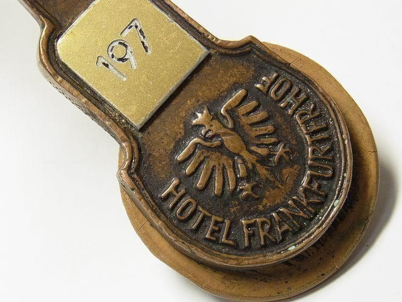 [o1466]ドイツ シュタイゲンベルガー フランクフルターホフ ホテル キー