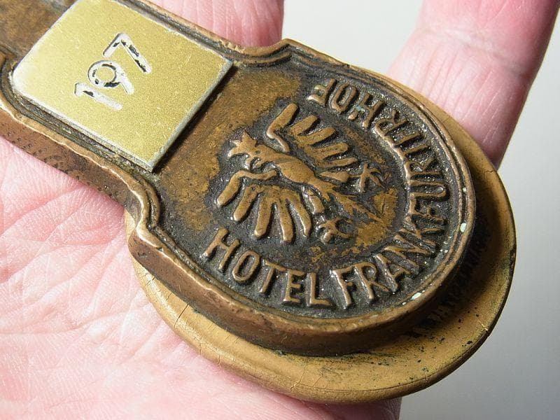 [o1466]ドイツ シュタイゲンベルガー フランクフルターホフ ホテル キー