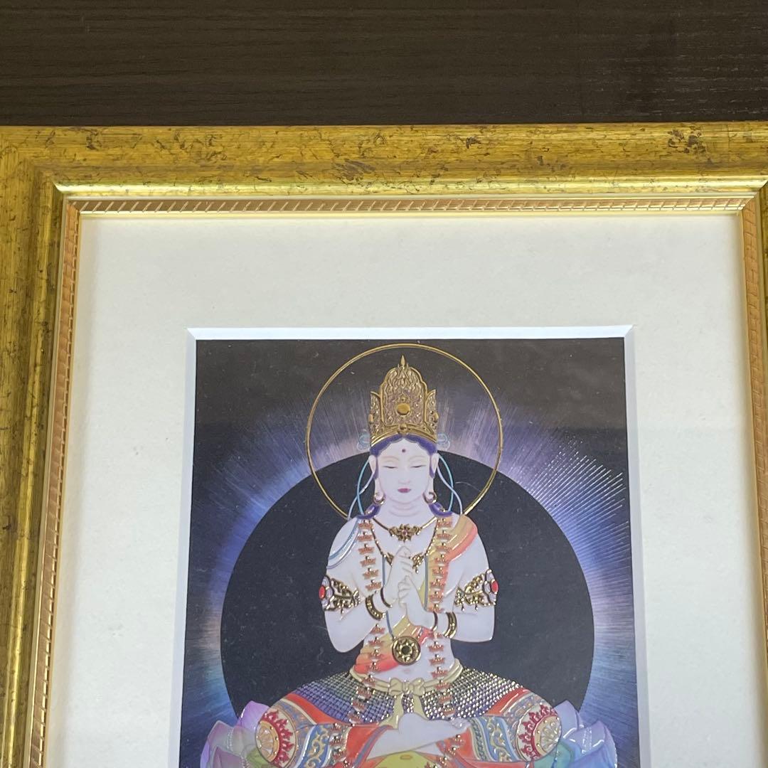 【匿名発送】草場一壽　アート作品　「大日如来」のみ