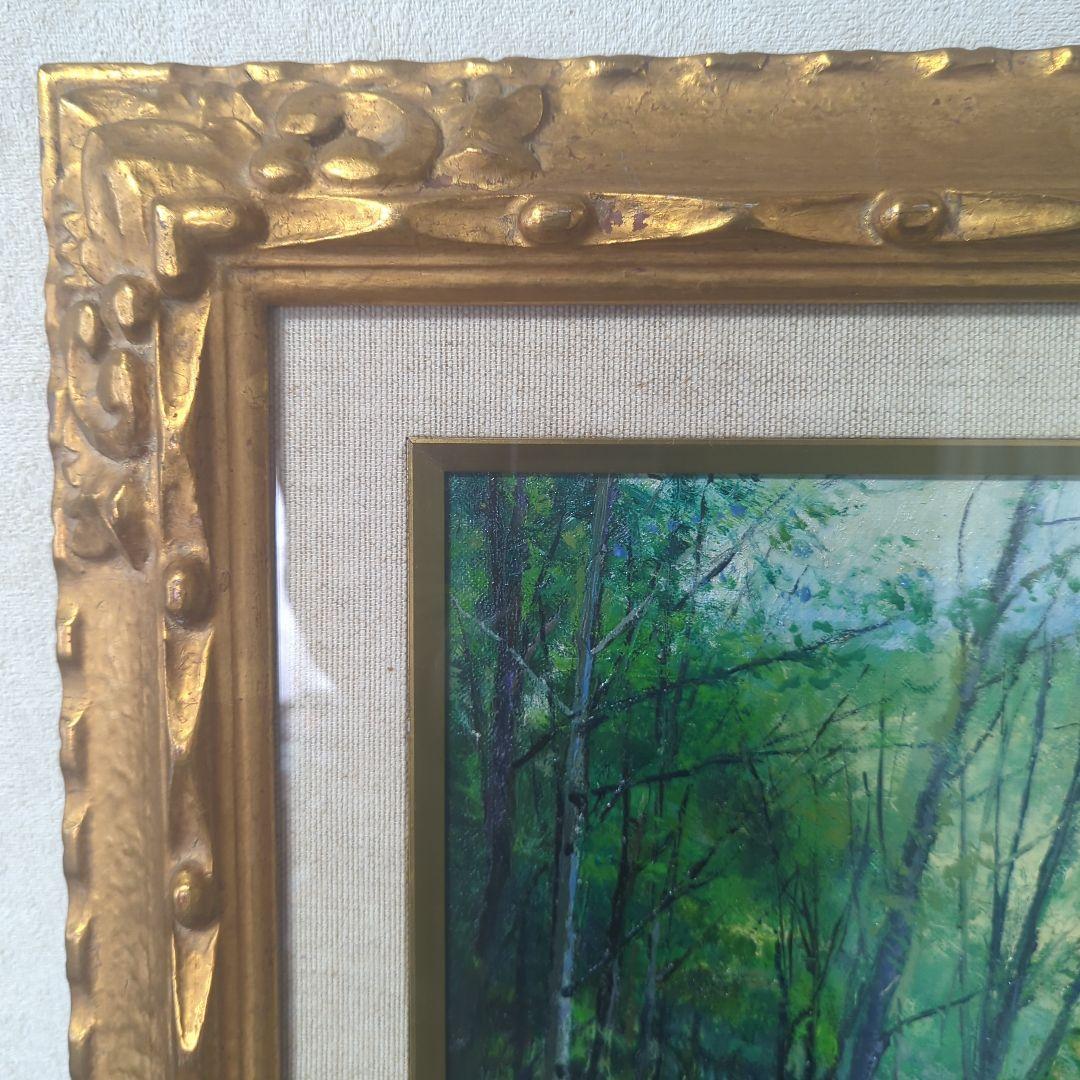 F6号油彩画（額縁入り)No.61