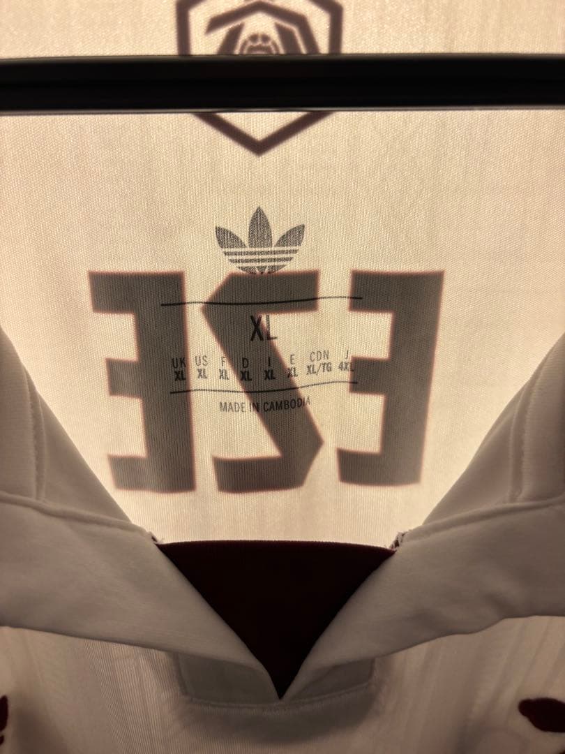 アーセナル エゼ10番　公式ユニフォーム　XLシャツ