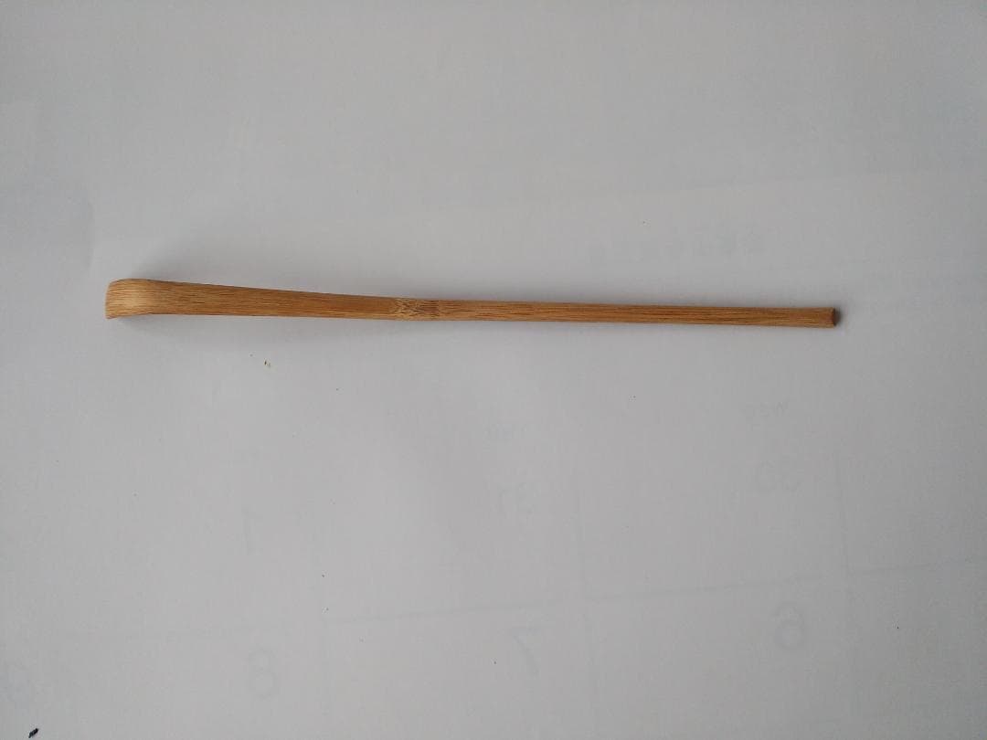 茶杓 紫野 大徳寺 細合喝堂 作 銘『 無心 』 共箱 茶道具 新品 未使用