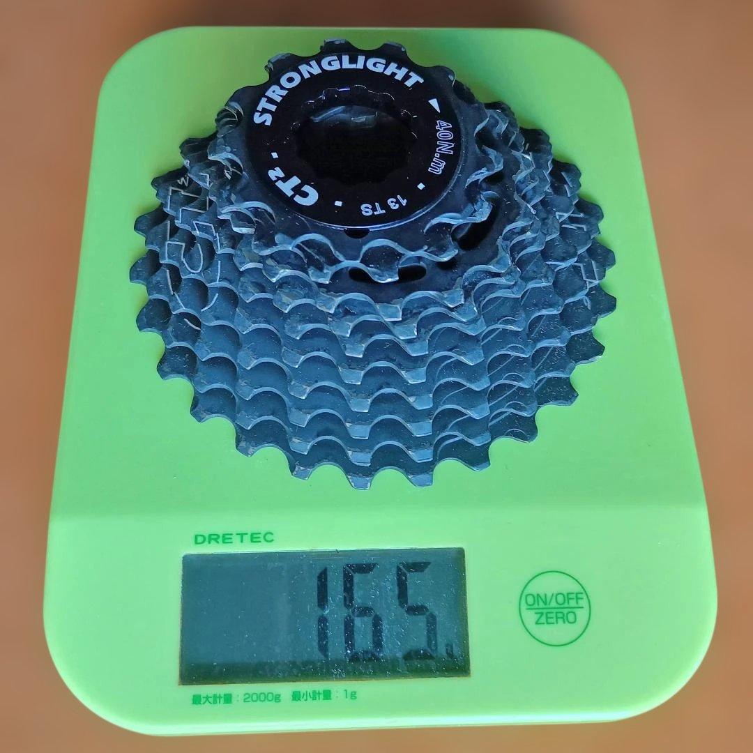 ストロングライト K07 スプロケット 13-27T シマノ10s 希少165g