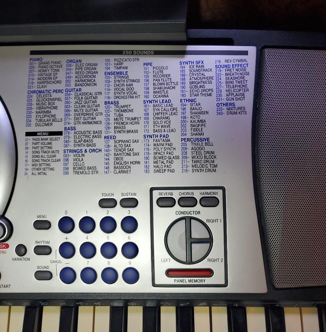 【希少】Panasonic SX-KC600 キーボード 電子ピアノ 海外？