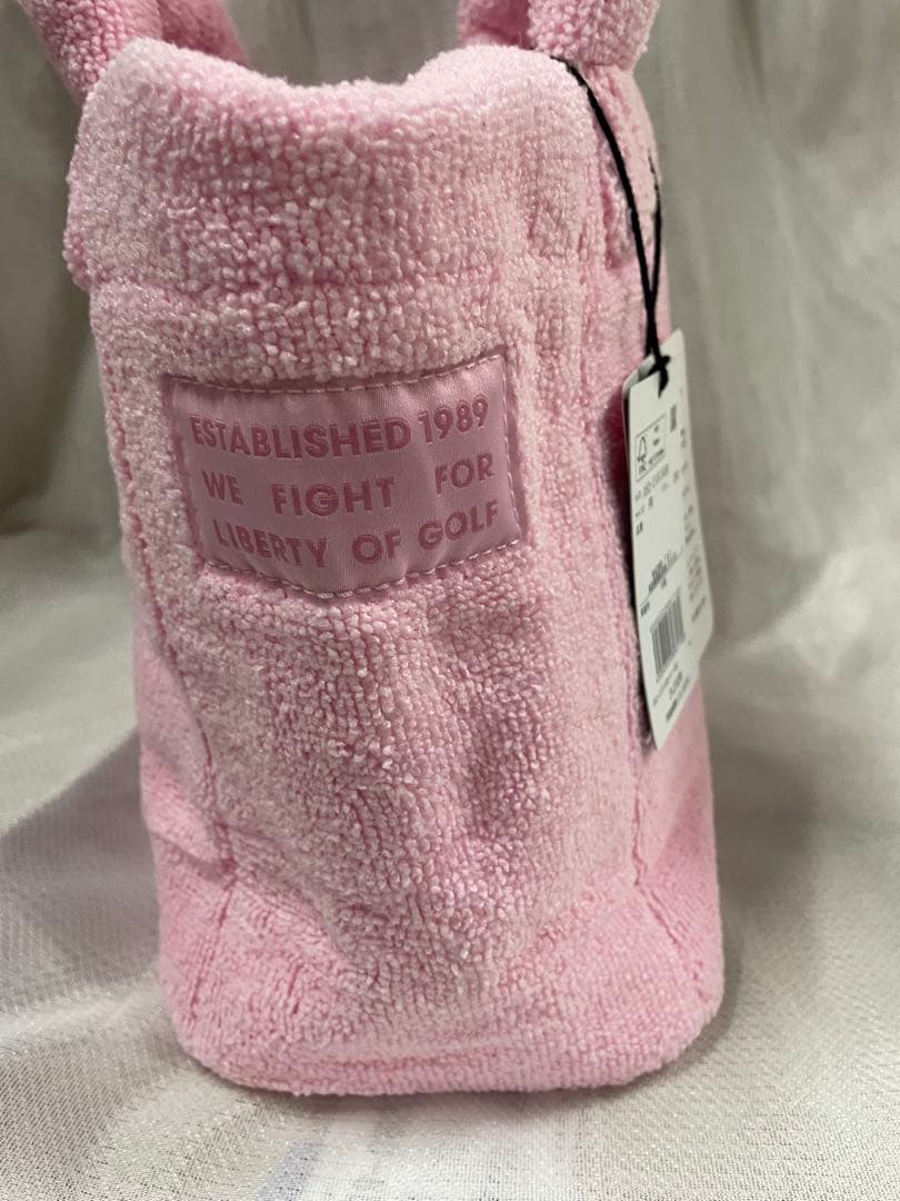 新品PEARLY GATES ピンク ゴルフバッグ