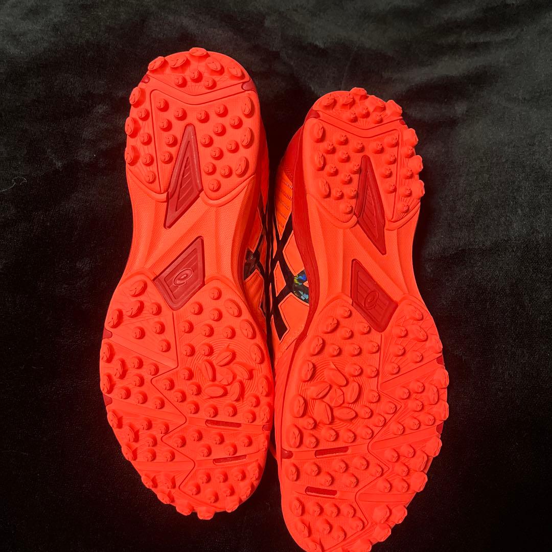 ASICS スパイクシューズ オレンジ　新品　未使用　27cm