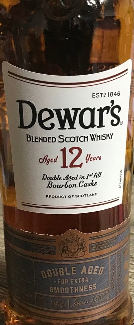 Dewar's 12年 ブレンデッドスコッチウイスキー