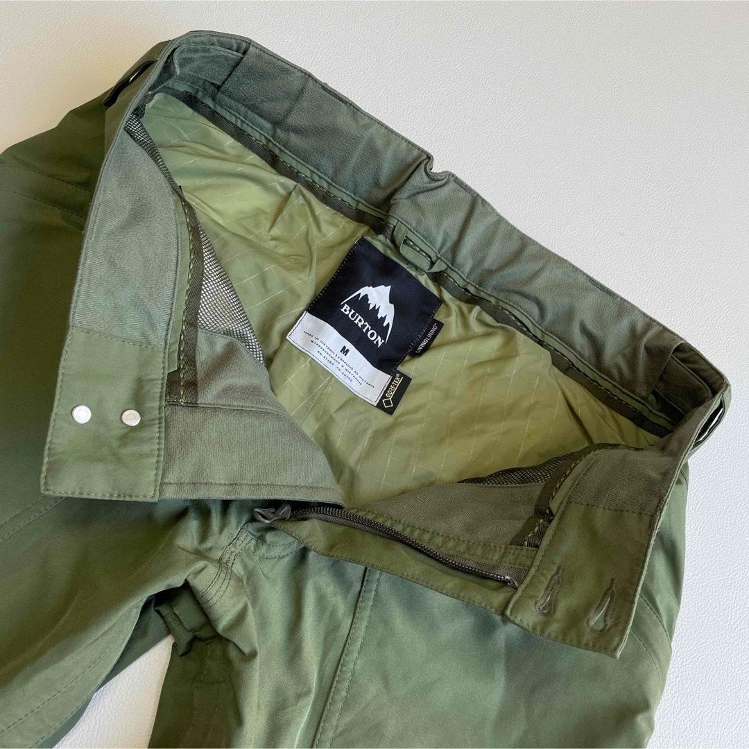 6668【美品】バートン　パンツ　ゴアテックス　メンズ　カーゴパンツ　カーキ
