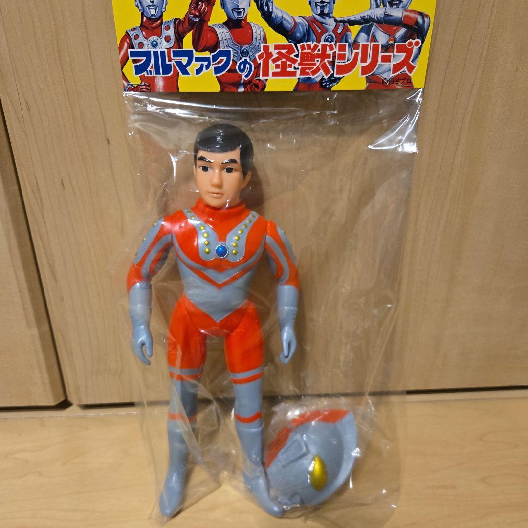 ブルマァク ウルトラマン ゾフィー シルバー 面取れ ソフビ