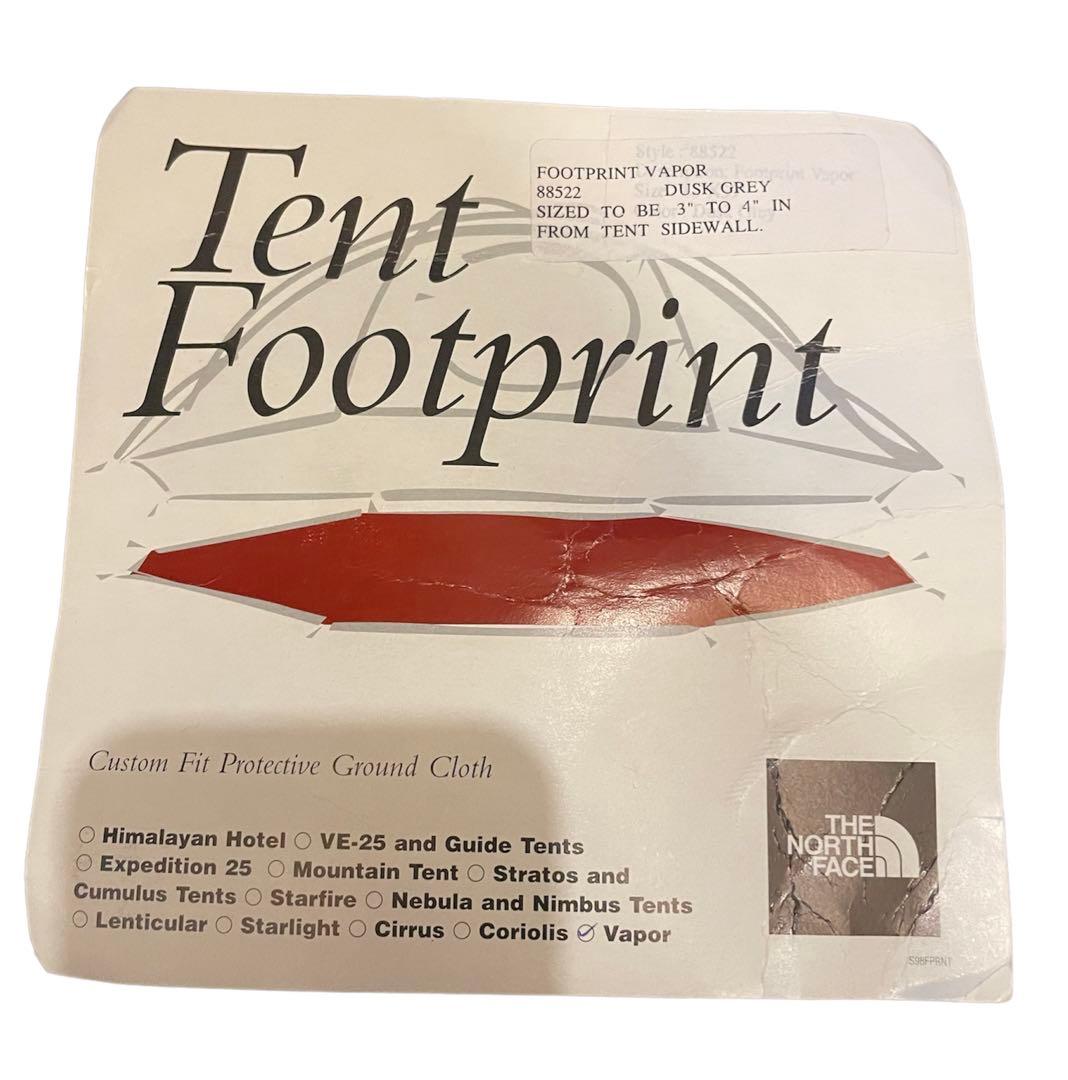 ノースフェイス vapor tent footprint フットプリント