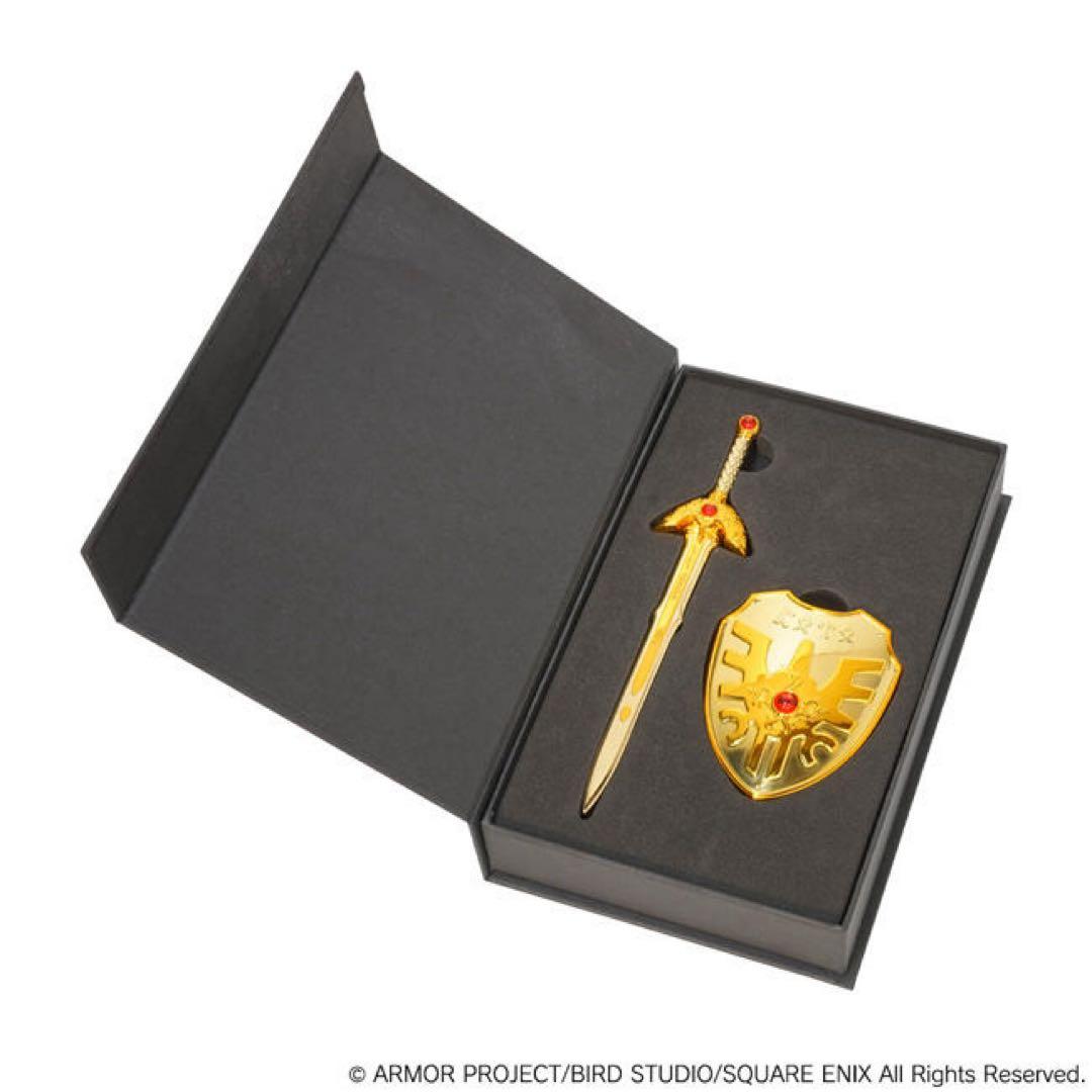 ドラゴンクエストメタリックアイテムズギャラリーロトの剣＆ロトの盾　35周年記念版