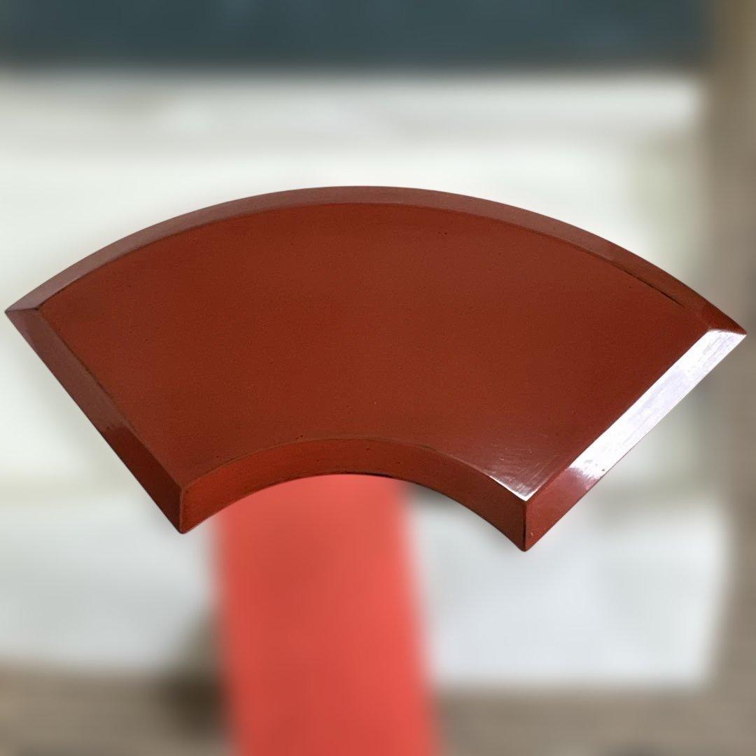 新品2枚セット讃岐 漆 後藤塗 菓子器 料理盆 扇面 漆器 漆器 扇形盆 箱付き