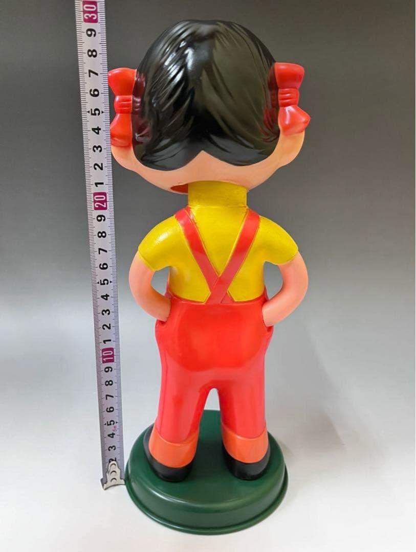 P36 レトロ　希少品❗️洋菓子&レストラン首振りペコちゃん人形　ペコちゃん人形