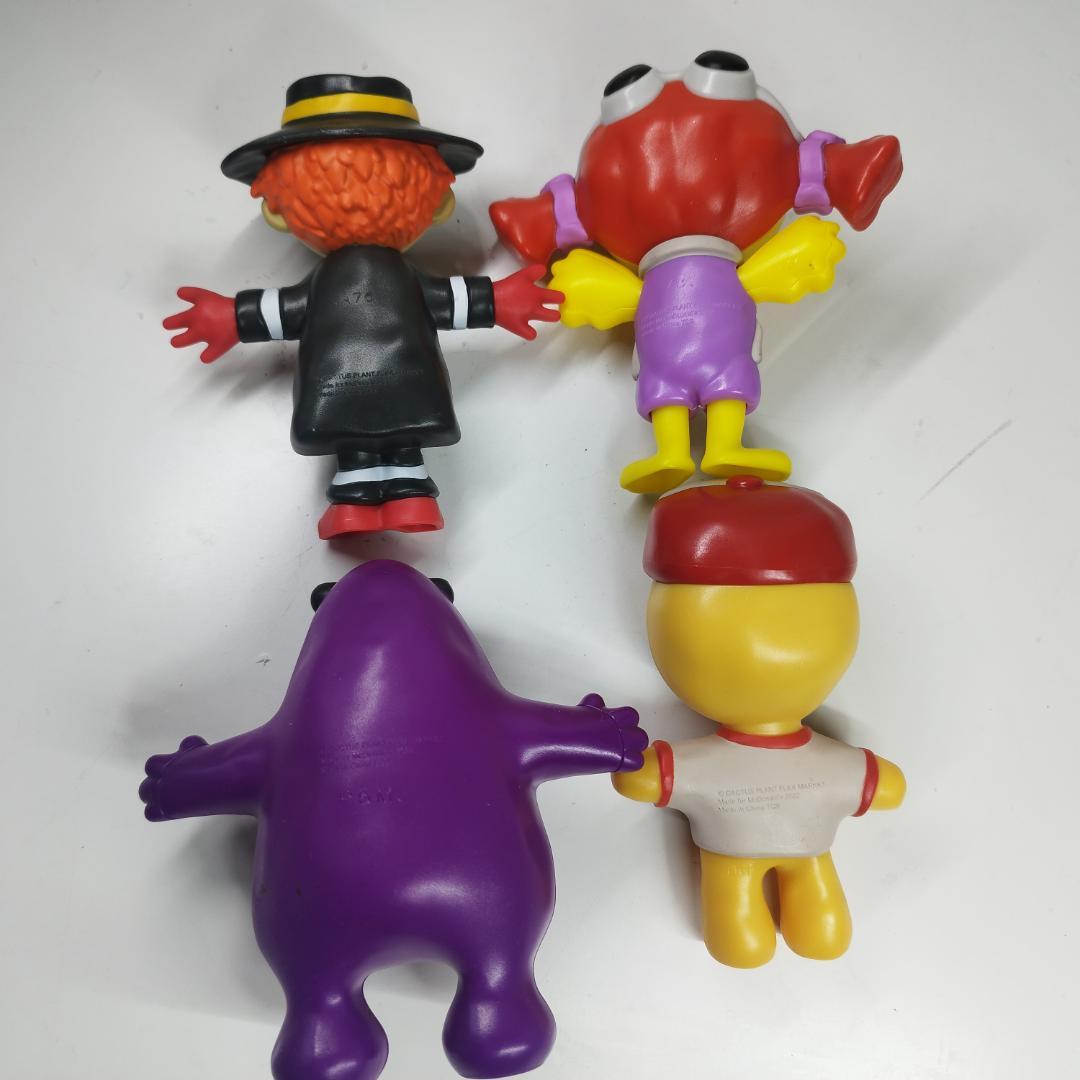 マクドナルド 大人のハッピーセット ミールトイ カクタスプラント 4点 hI22