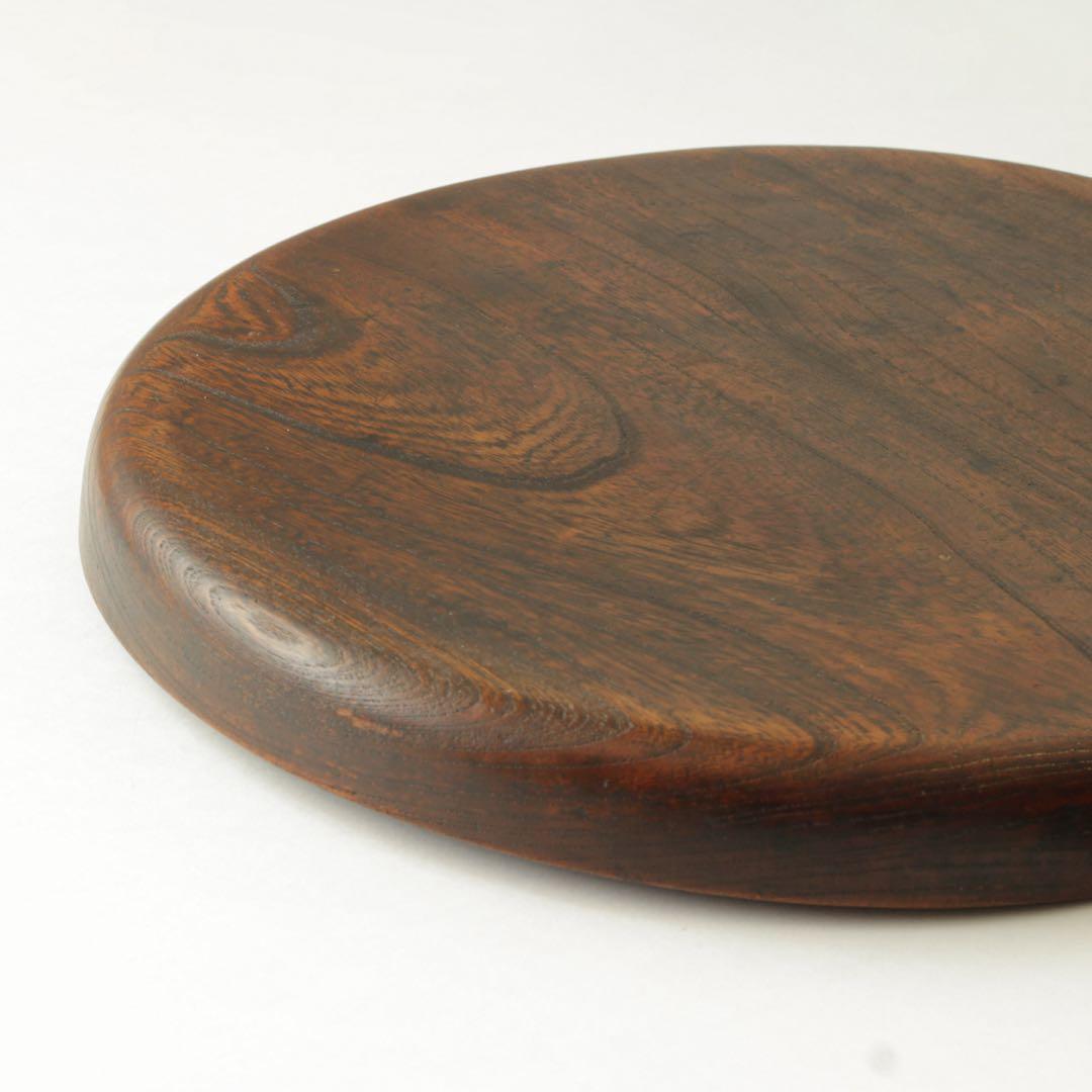 木地盆　丸盆　くりぬき盆　盆　木工　酒