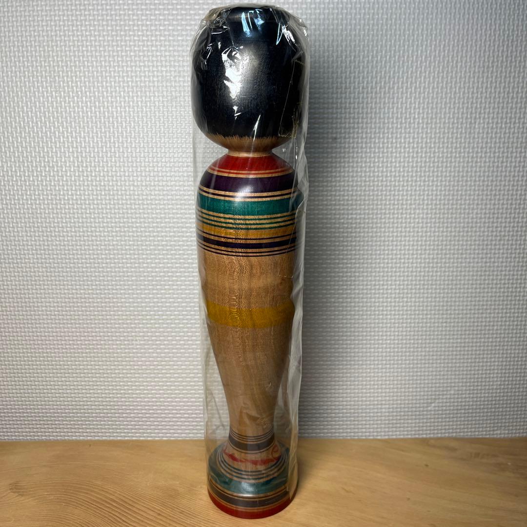 ⭕️津軽温湯こけし　山桜材　最上品　希少珍品　佐藤善二　名工盛秀太郎　佐藤佳樹　蟻