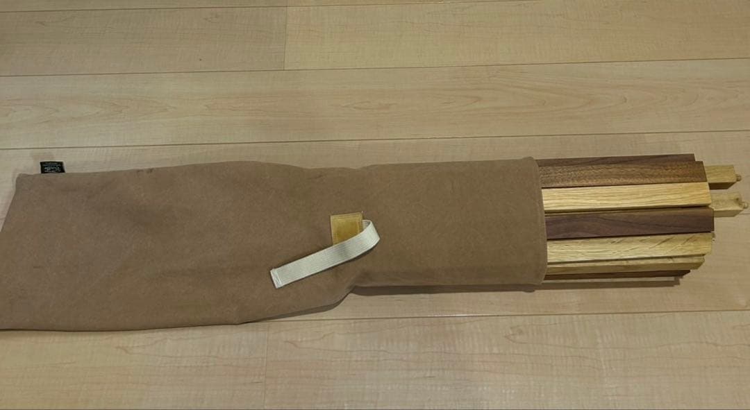 WHATWEWANT ROLLTOP TABLE ロールトップテーブル　収納袋付