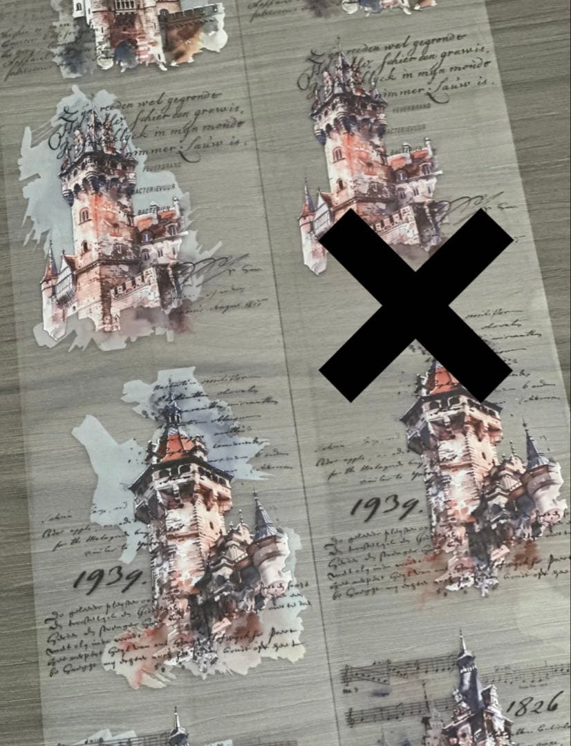 ⭐️SALE⭐️如你所愿文创《梦中之境》海外マスキングテープ　マステ 【2626】