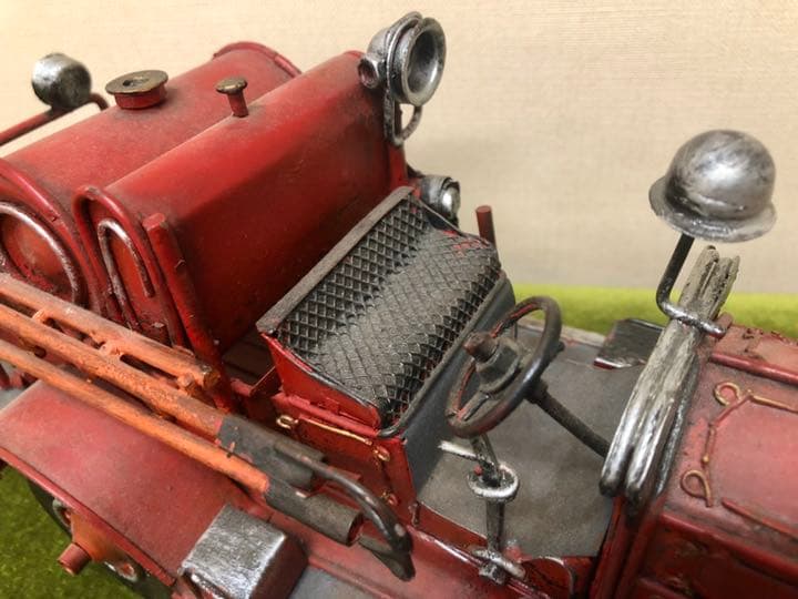 USA製 ブリキ 特大消防車