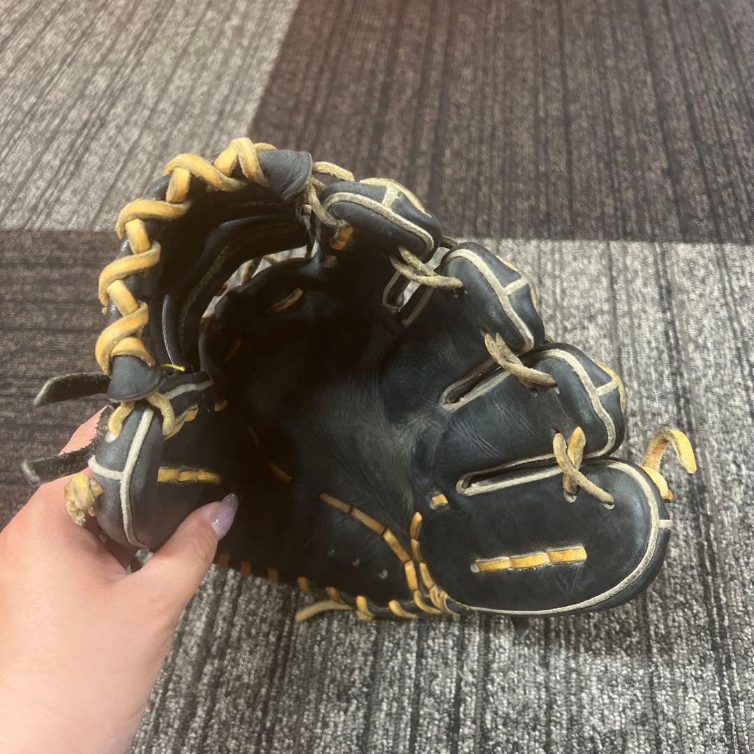 slugger グローブ　軟式　内野用　ネーム入り