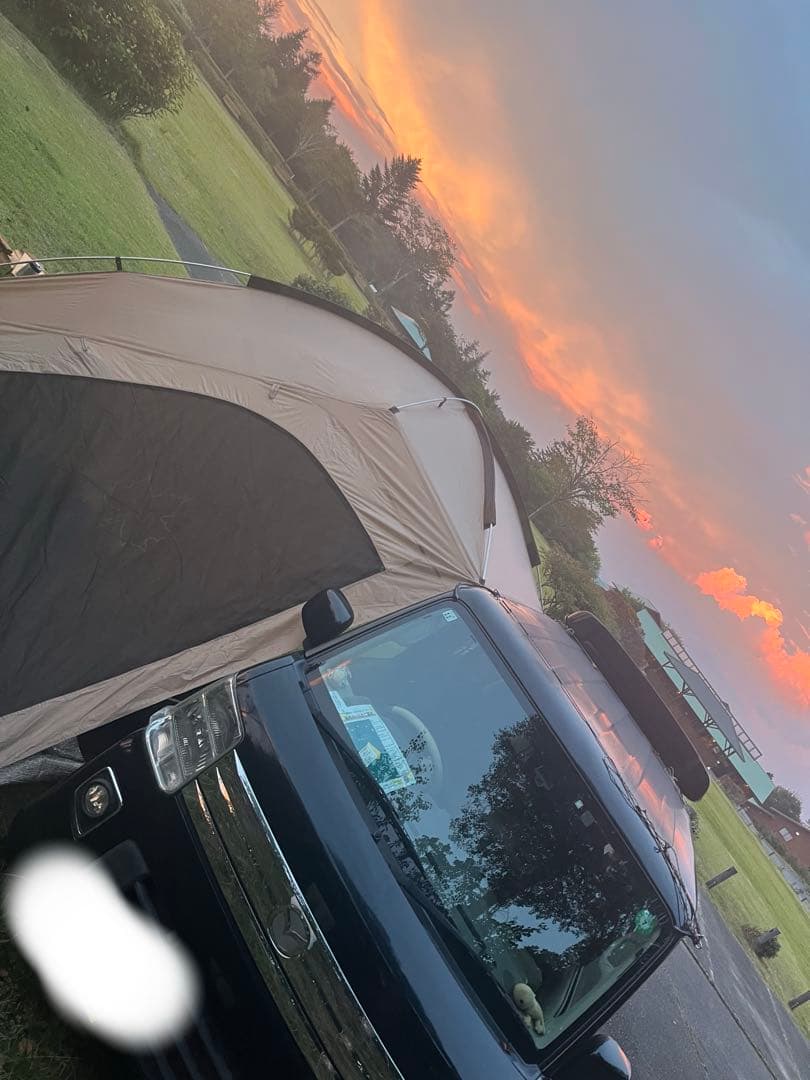 ロゴス カーサイドタープ　Tradcanvas オーニング