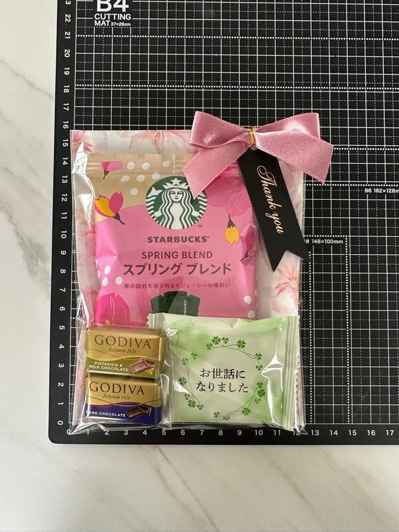 【専用】㉑送別プチギフト　30袋　ゴディバ♡スタバ　お世話になりました　退職