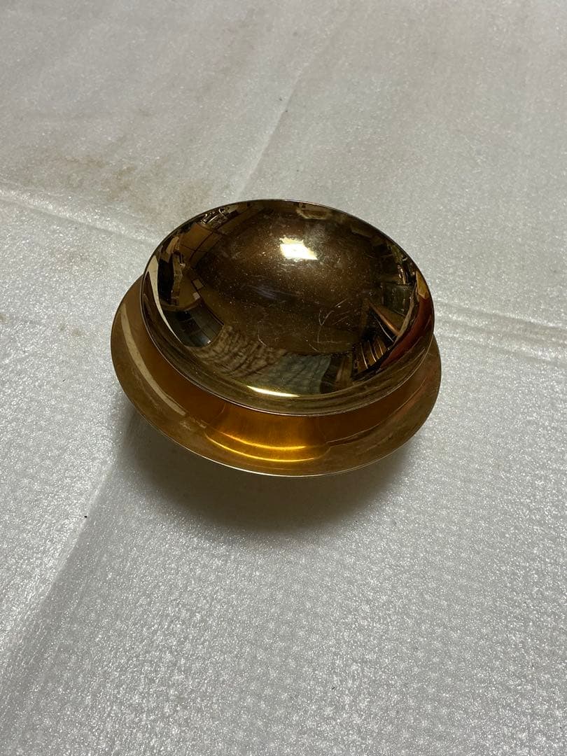 24k gpの金メッキ盃二つセット。【箱無し、現状品】。