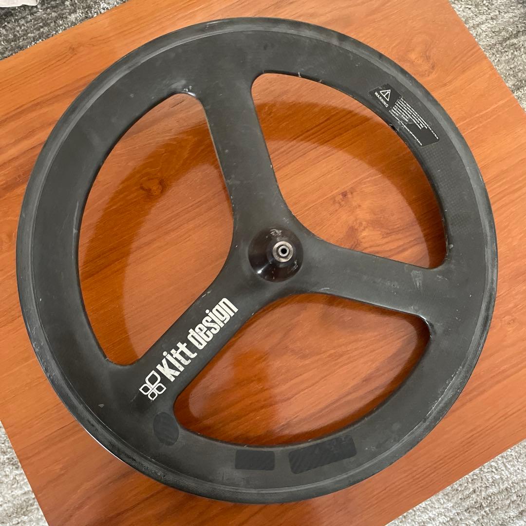 kitt design バトンホイール　 451 前輪後輪　カーボン　ジャンク