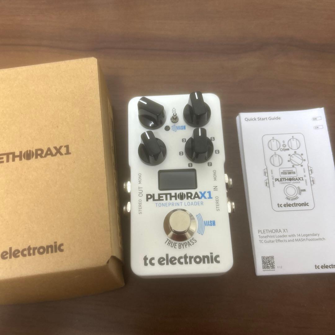【美品】tc electronic PLETHORA X1 マルチエフェクター
