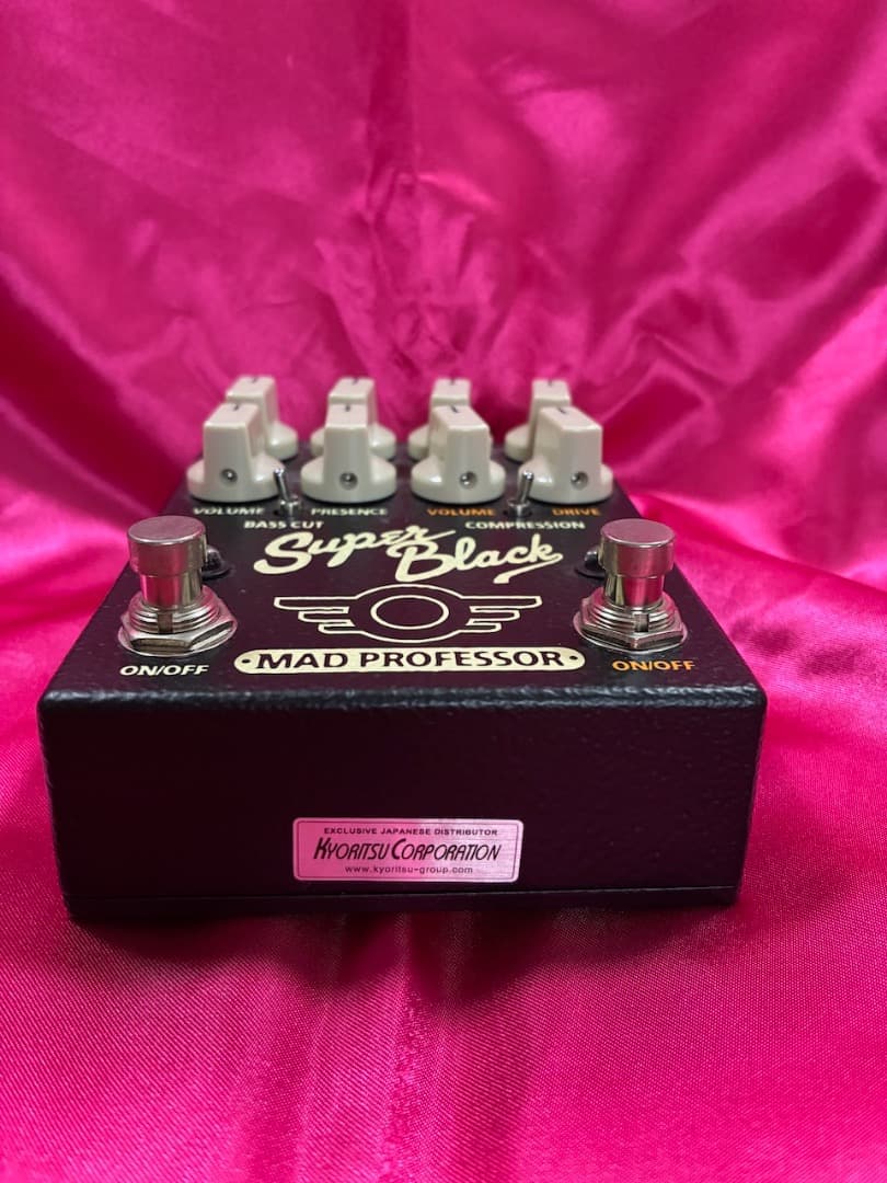 （美品）MAD PROFESSOR Super Black ギターエフェクター