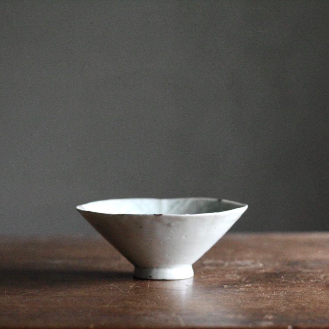 古伊万里 白磁 陽刻 茶碗 茶道具 古美術 古道具 アンティーク