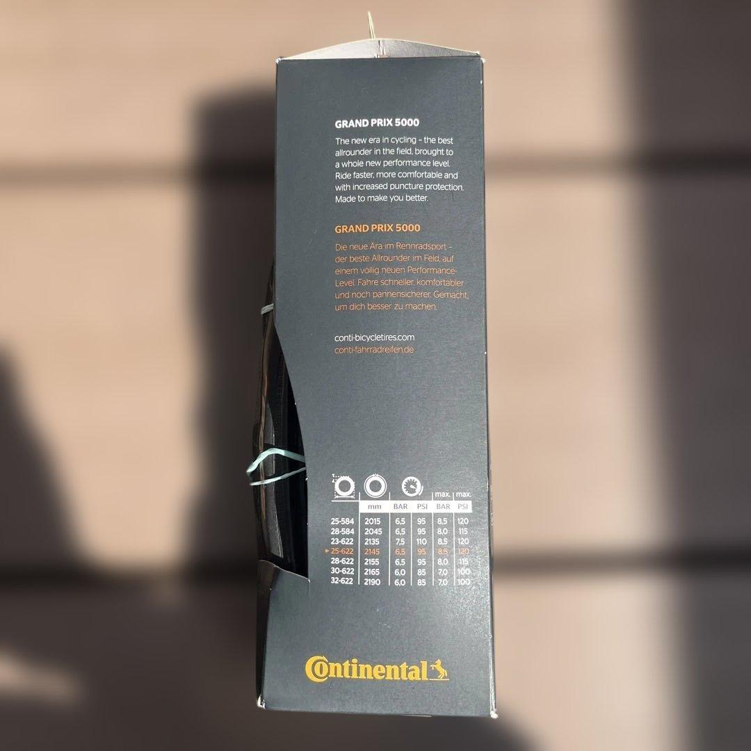 Continental Grand Prix 5000タイヤ25-622/700