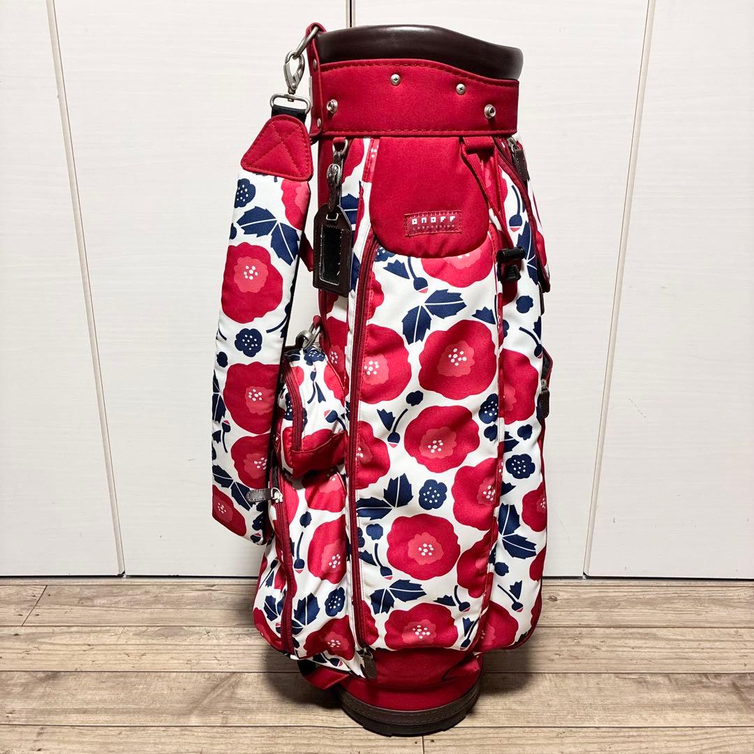 ONOFF オノフ 希少 総柄 キャディバッグ