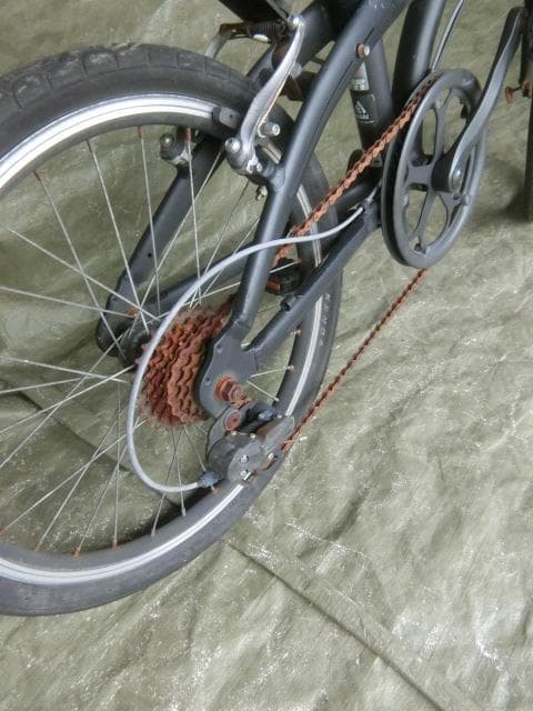 171：tern 折りたたみ自転車　ジャンク　引取限定：埼玉県所沢市