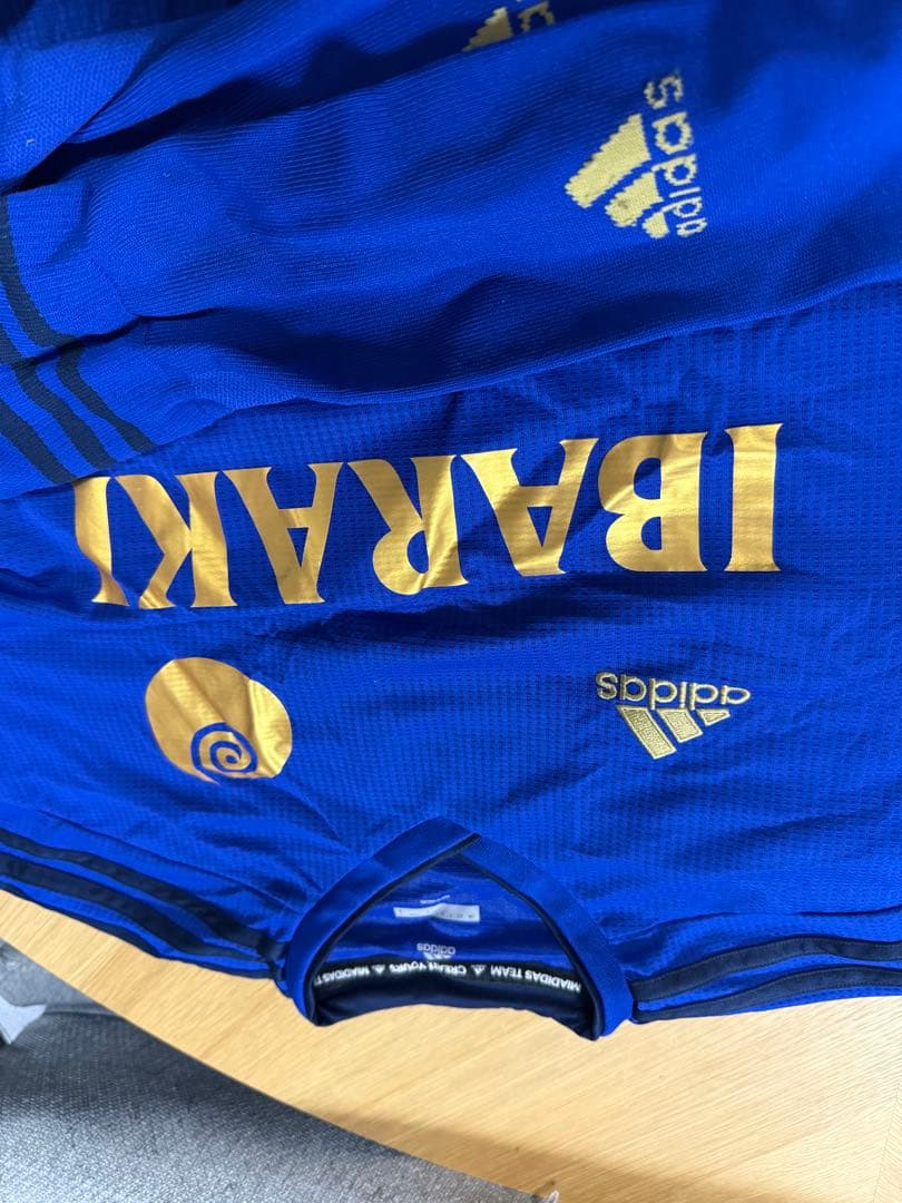 茨城国体サッカー　ユニフォームフルセット