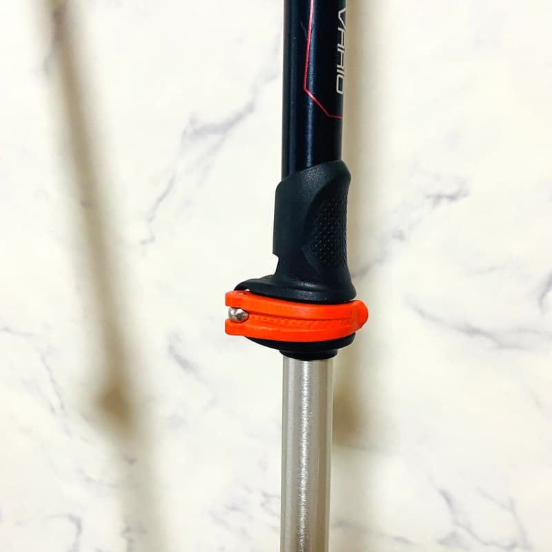 Leki Rental Vario スキー用ストック 伸縮110cm-145cm