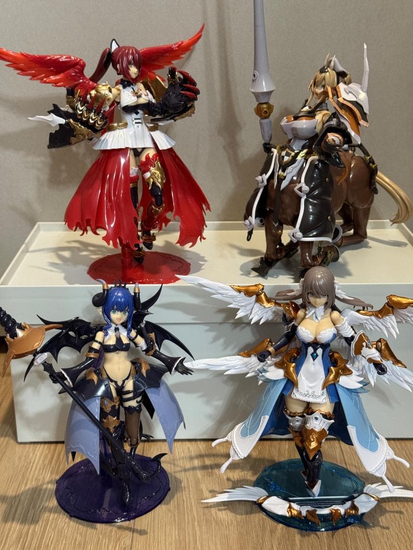 アルカナディア　組み立て済み4体セット