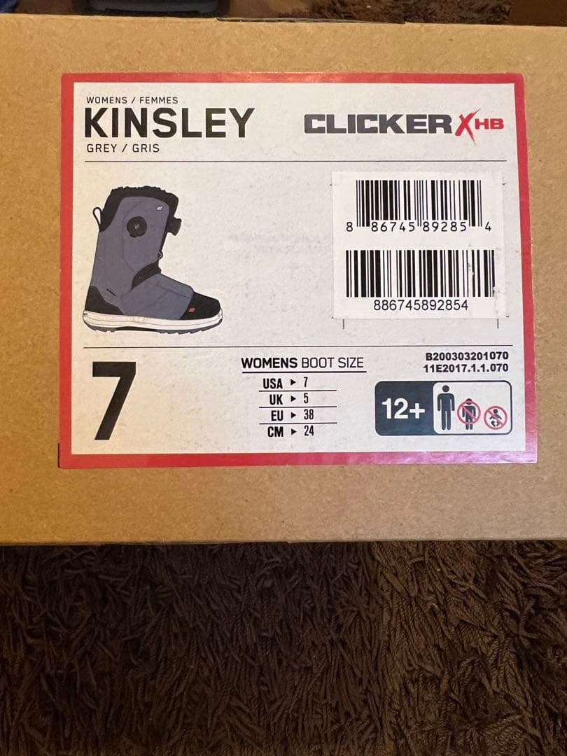 K2 スノーボード　ブーツ　KINSLEY 24cm