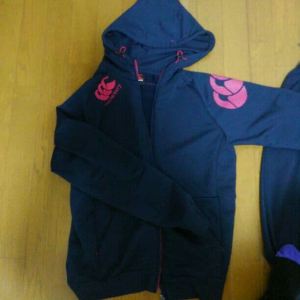 カンタベリー　レディース上下set(紺)