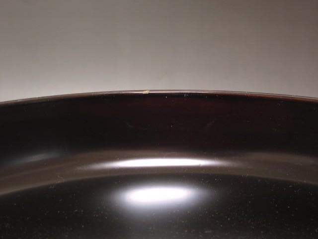 ☆　川端近左　独楽塗喰籠　裏千家　十四代　淡々斎の花押がございます☆y623