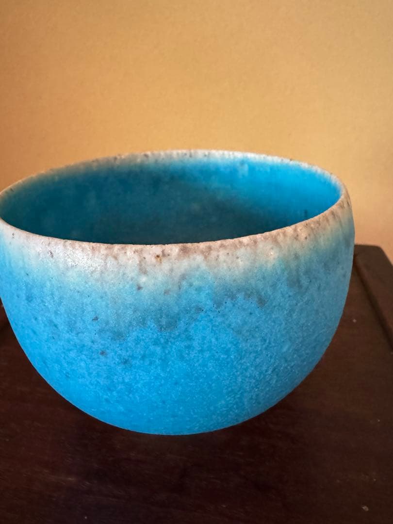山田想　青茶碗　常滑　人気作家