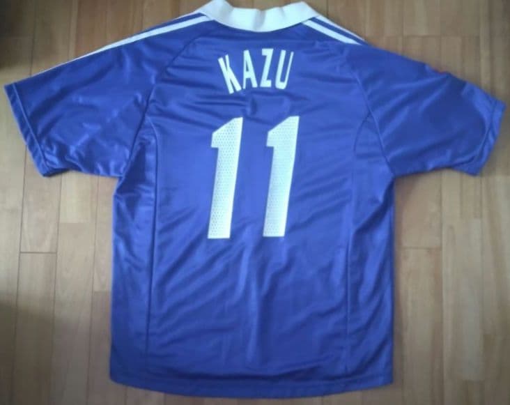 【貴重】ジーコジャパンドリームチーム　ユニホーム KAZUカズ 11番