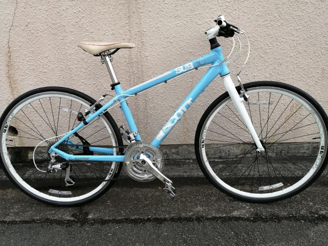 横浜 SCOTT スコット SUB40 700C 3×8速 カスタム 引取希望