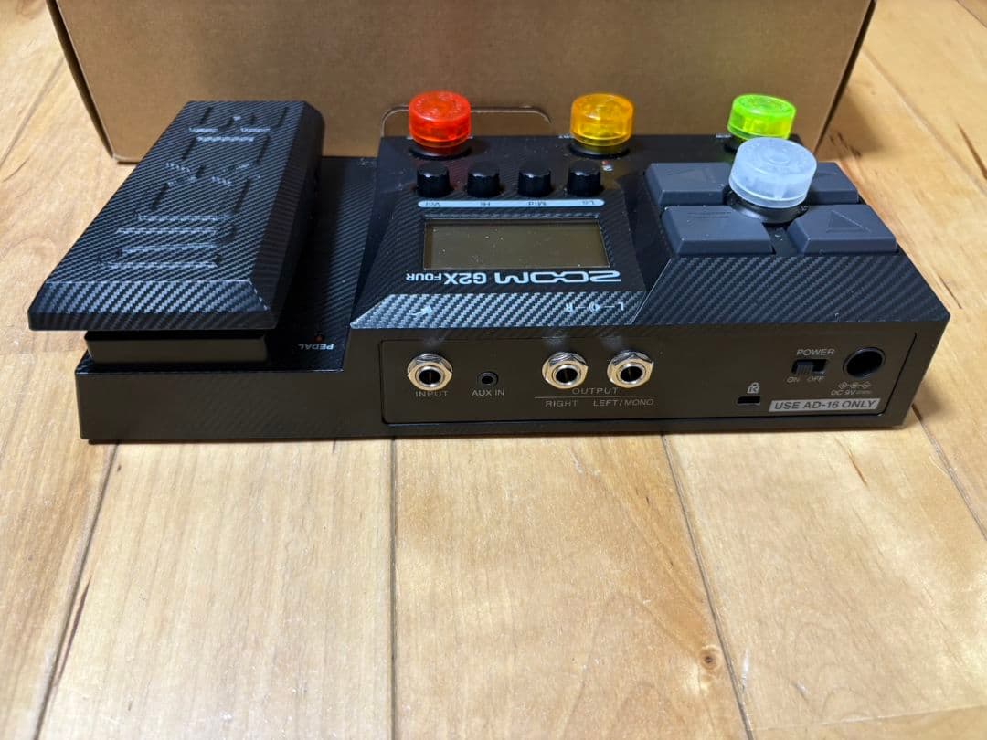 【ZOOM G2X FOUR】ズーム マルチエフェクター