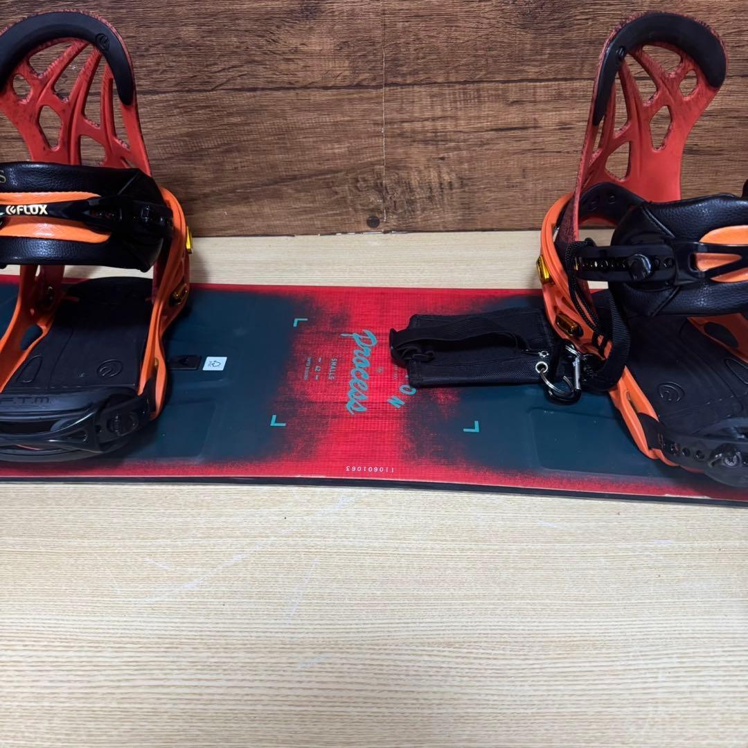 初心者オススメ　BURTON FLUX スノーボード　豪華6点セット　142cm