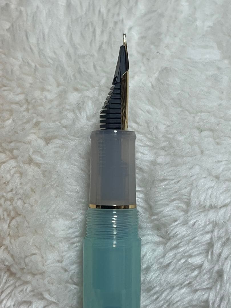 ☆限定 新品未使用 ノンブル ペパーミントティー 万年筆 ニブF 細字☆