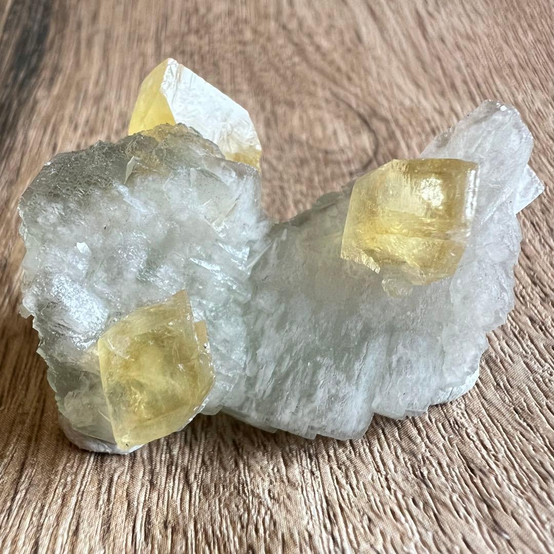 フローライト バライト R70 共生 鉱物 標本 原石